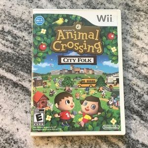 Wii Animal Crossing game